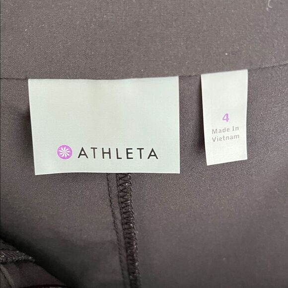 Athleta Everyday Athletic Black Tennis Skort Skirt Golf Pickleball, size 4 - Picture 6 of 10
